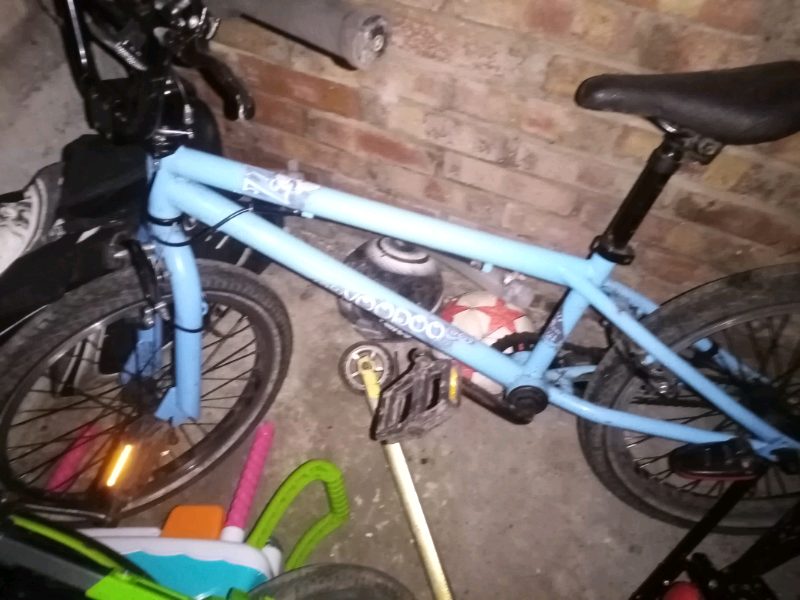 blue voodoo bmx